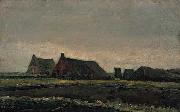 Vincent Van Gogh Hutten oil on canvas